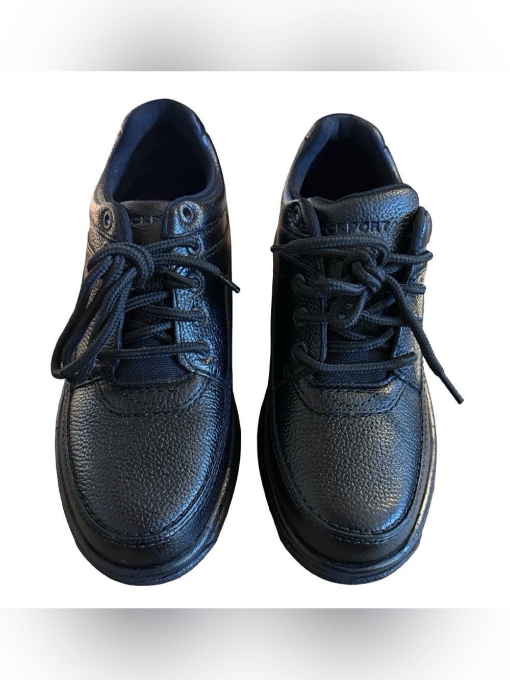 Rockport Men's World Tour Classic Black Leather Walking Shoes Oxfords Size 7 M